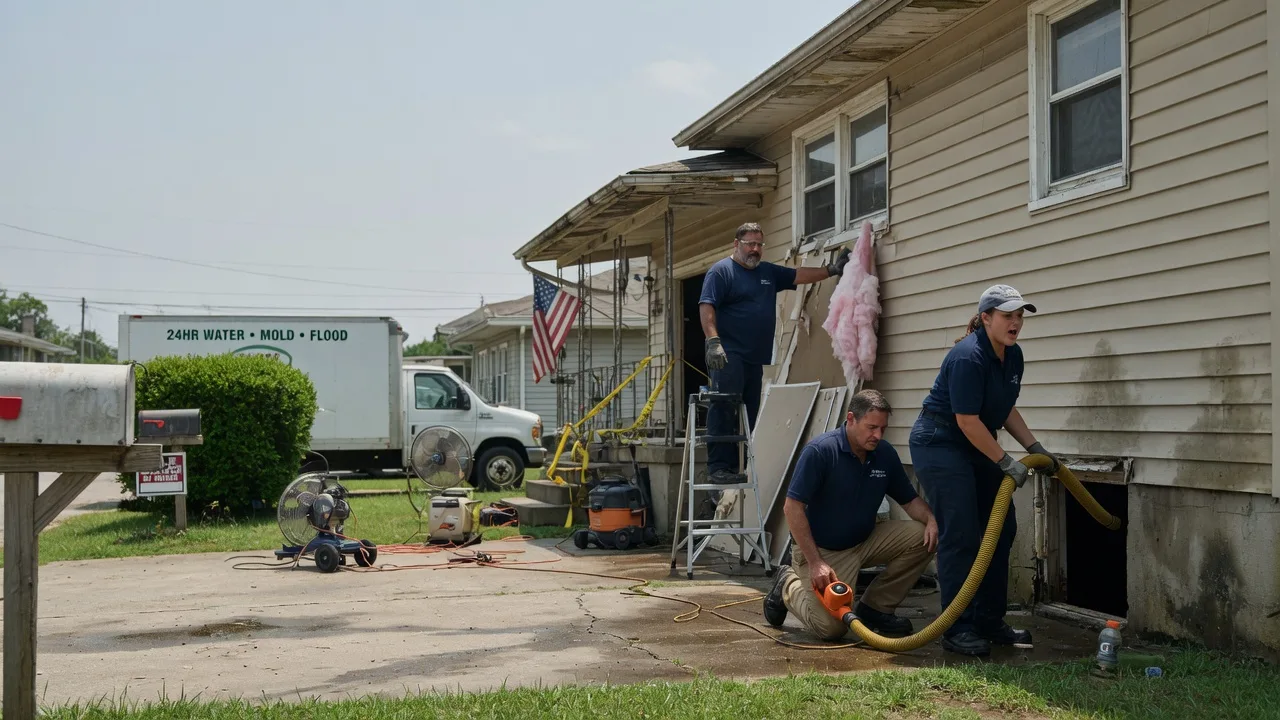 Water Damage Repair in Arkansas City, KS near me